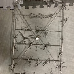 無印良品　ステンレス　ハンガー　ピンチ　洗濯