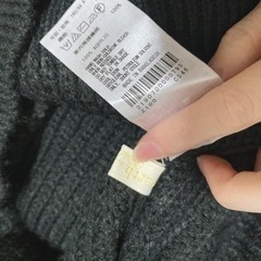 ニットワンピース　【お話中】の画像