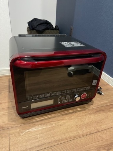 【最終値下げ】美品TOSHIBA 電子レンジ　RD-JZ3000(R)2016年製