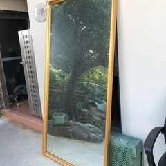大型　鏡　　ジャンク品の画像