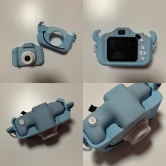 キッズカメラ こども用カメラ ブルーの画像
