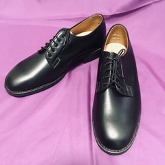 新品　職人手作り　ビジネスシューズ　25.5 革靴