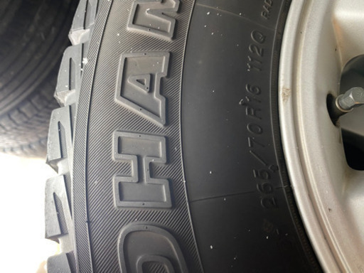 YOKOHAMA GEOLANDAR スタッドレス 265/70R16 トヨタ純正ホイール 5本セット