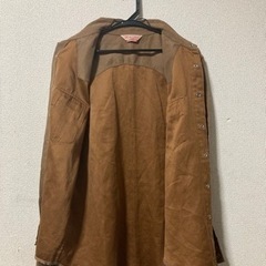 【再投稿】スウェードシャツの画像