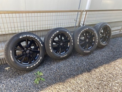 215/65R16 ナスカー　トヨタ純正アルミ　ウレタン塗装　半艶