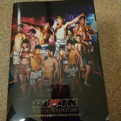【新品未使用】RIZINクリアファイル＋RIZIN33試合順表＋その他等お譲り致します。      の画像