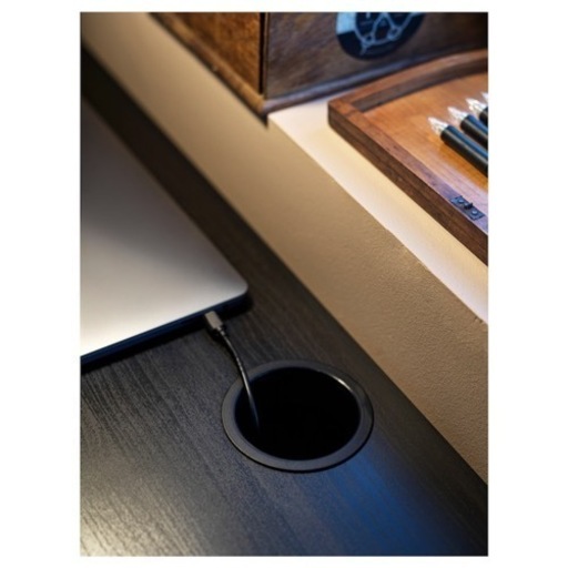 新品・未開封品】IKEA MICKE ミッケ　デスク　ブラックブラウン　105x50 cm