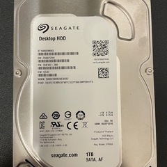 Seagate 1TB HDD 3.5インチ　ハードディスク