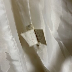 ⭐️【中古】訳ありロングコート（白）の画像