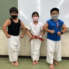 実戦空手 小学生から成人まで初心者の方 男女大募集の画像