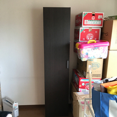 収納棚　掃除用具など