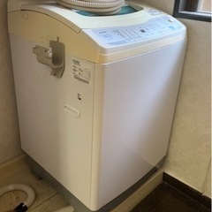 無料　三菱　8ℓ大容量　洗濯機　