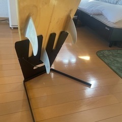 インテリア用サーフボード！スタンドも付きます！の画像