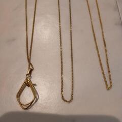 ゴールド色　ネックレスの画像