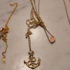 ゴールド色　ネックレスの画像