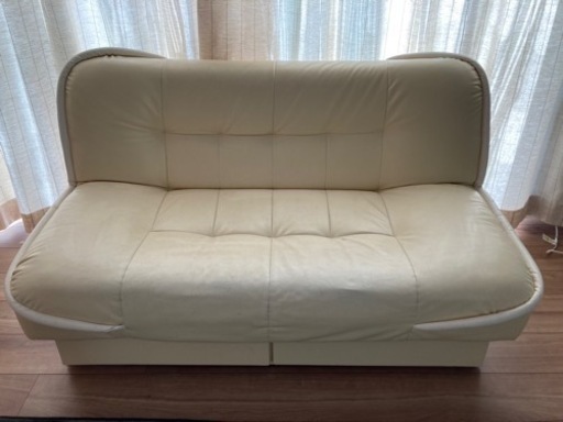 値下げ！2.3人掛け　引き出し付き　ソファベット　3500円
