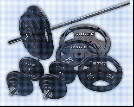 IROTEC(アイロテック) アイアン バーベル ダンベル 140KGセット
