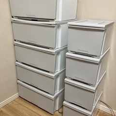 ［取引中］ニトリ・収納 Nフラッテ(ライトグレー)