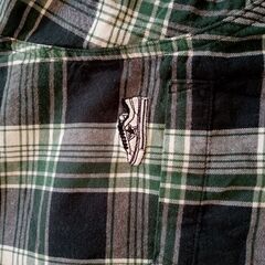 コンバースチェックシャツMサイズの画像