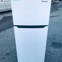 ③✨2019年製✨747番 Hisense✨2ドア冷凍冷蔵庫✨HR-B12C‼️