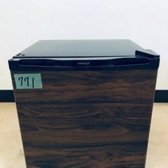 ③✨2019年製✨771番 simplus✨冷蔵庫✨SP-46L1-WD‼️