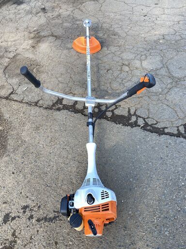 現物確認歓迎 初期不良対応OK 整備済 刈刃新品　楽々 エルゴスタートでかけ易い スチール STIHL 27.2cc 　草刈機　FS55C　取説も見れる