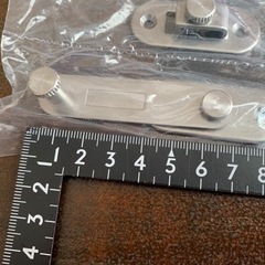 フリップドアラッチ　シルバーの画像