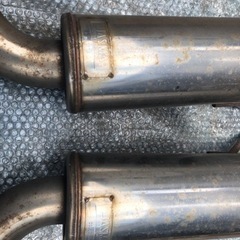 y50 フーガ　ロッソモデロ（rosso/modello）チタンテールマフラーの画像