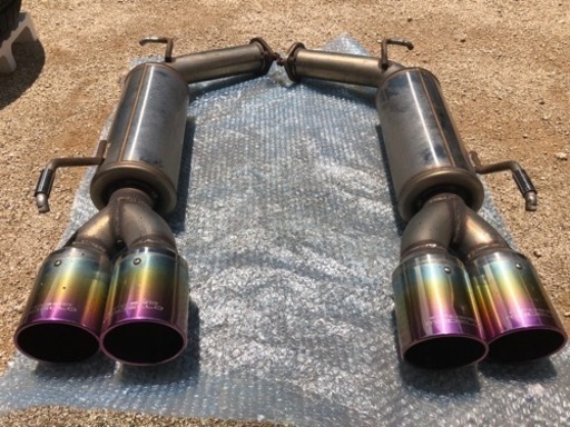 y50 フーガ　ロッソモデロ（rosso/modello）チタンテールマフラー