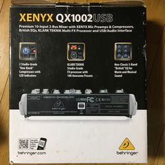 音楽機材他4点セット アナログミキサー　マイク ケーブル ポップガードの画像