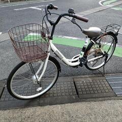 【お話中です】自転車ママチャリ24インチ