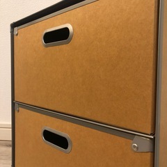 MUJI硬質パルプボックス　※差し上げますの画像