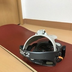 スノーボード　板　k2   ビンディング　未使用の画像