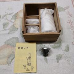 【取引中】(新品未使用)錫製の酒器セットの画像