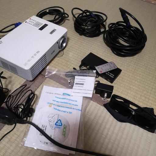 3Dプロジェクターh5360bd hdmiセレクター　セット