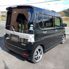 最終値下げ！早い者勝ち☆【車検残あり】ミラクルオープンドア H25年式ダイハツ タントカスタム / ゴーストフィルム ドレスアップカーの画像