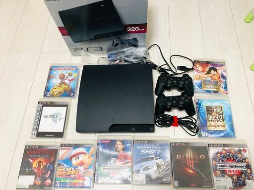 超お得PS3 320Gと専用ゲームソフト10本