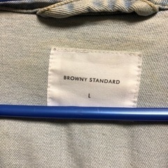 BROWNY STANDARD Lサイズ　デニムジャケットの画像