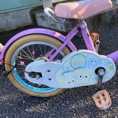 16インチ 子供自転車 ぼんぼんりぼん