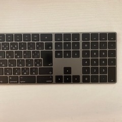APPLE Magic Keyboard テンキー付き (JIS) MRMH2J/A [スペースグレイ]アップルの画像