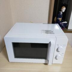 ニトリ電子レンジMM720CUKN3。2020年製の画像