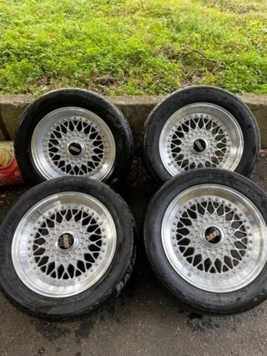 BBS RS 16インチ　7.5j＋148.5j＋14 ガリ傷なし！