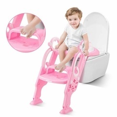 幼児用 補助便座 トイレトレーニング用 ステップの画像
