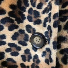 ヒョウ柄コートの画像