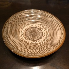 小鹿田焼 大皿 直径 29.5cm