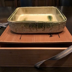 黄瀬焼 鉢 正方形の画像