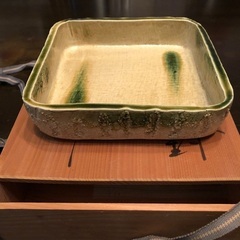 黄瀬焼 鉢 正方形の画像