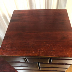 【譲渡者決定】ハイチェスト　民芸家具風の画像