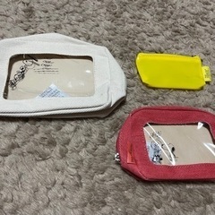 【新品未使用】スヌーピーのポーチ3点セット（大、中、小）の画像