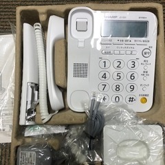 新品！SHARP デジタルコードレス電話機 JD-G31CL 子...